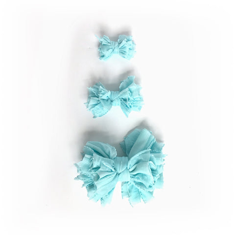 Sky Blue Scrappies— All clip-in sizes listed here.