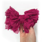 Fuchsia Scrappies— All clip-in sizes listed here.