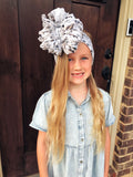 Last One! Little Girl Size Ruffle Bow Headbands