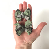 Camo Stripe Scrappies— All clip-in sizes listed here.